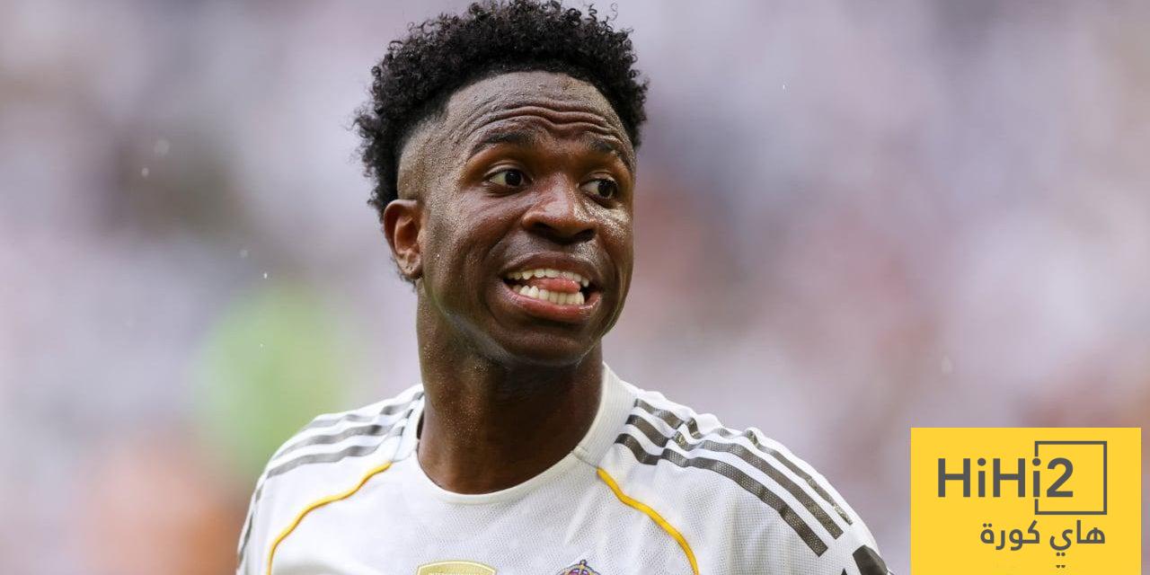 أرقام مذهلة لـ فينيسيوس ضد فالنسيا