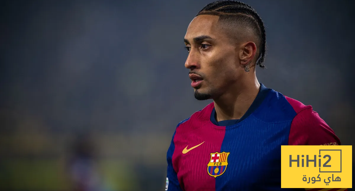 موعد عودة رافينيا إلى تشكيلة برشلونة