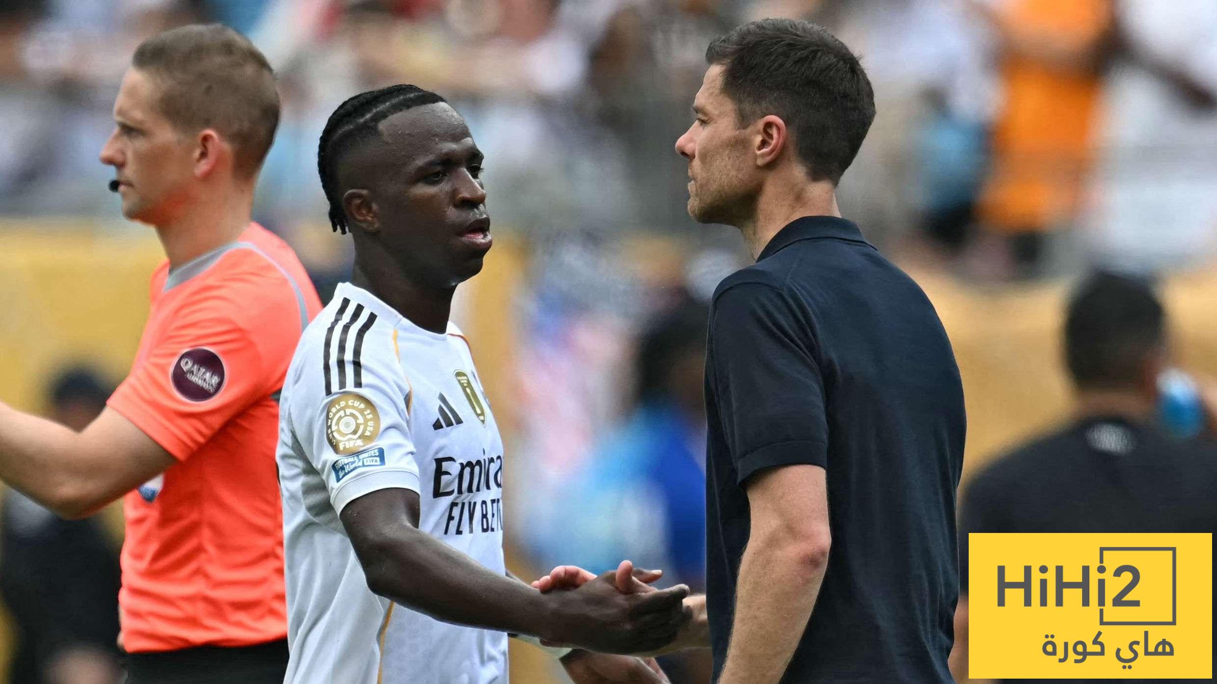 هل كان تشابي ألونسو غاضبا من تنفيذ فينيسيوس لركلة الجزاء أمام فالنسيا؟