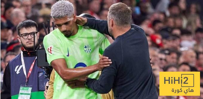 أراوخو يستعد لقيادة دفاع برشلونة أمام كلوب بروج