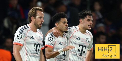 بايرن ميونخ ينهي الشوط الأول متفوقا على باريس بهدفين نظيفين