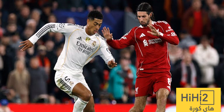 ترتيب دوري ابطال اوروبا بعد سقوط ريال مدريد امام ليفربول