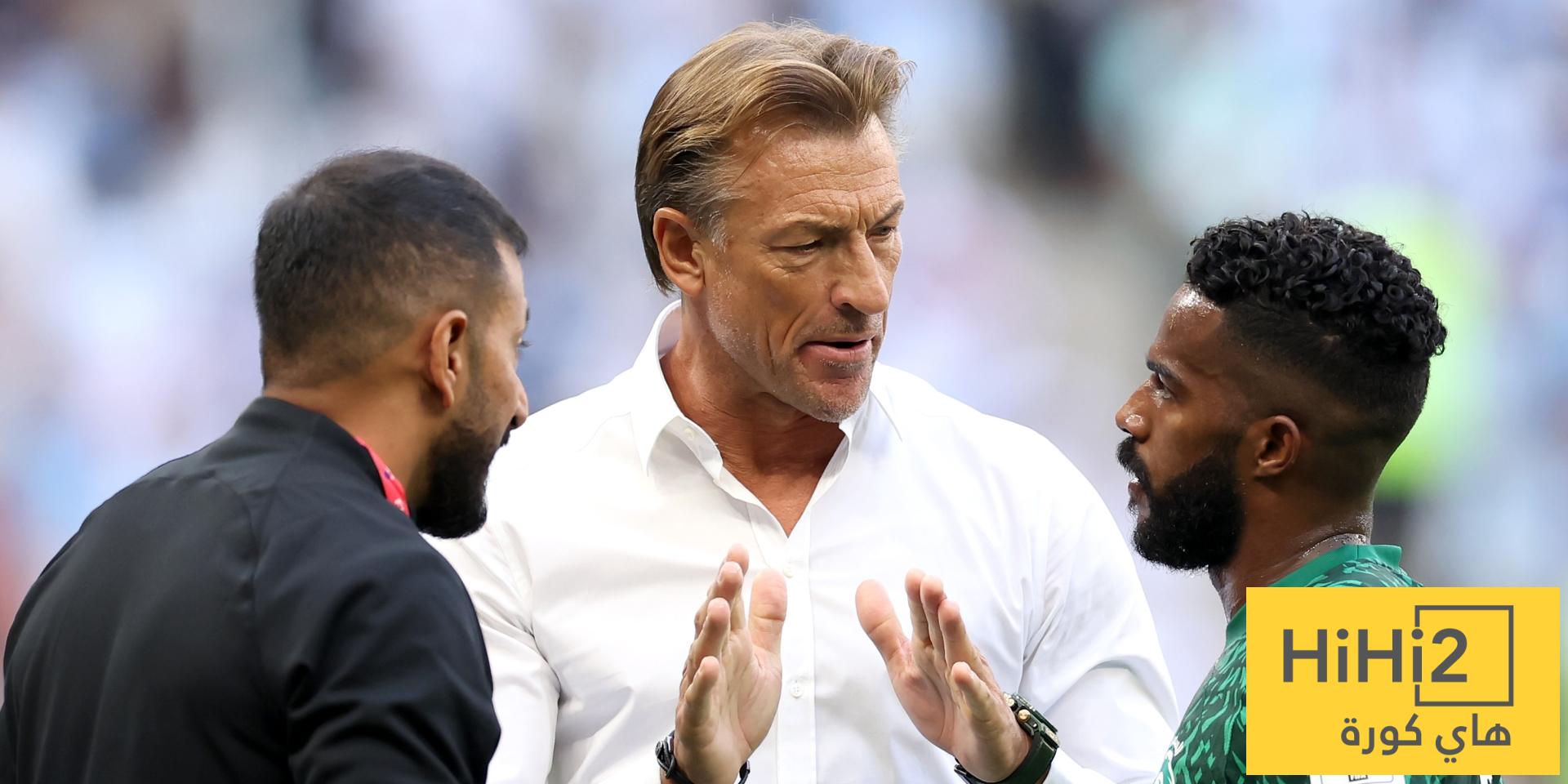 أولى اجتماعات رينارد الفنية مع لاعبي الأخضر بالتوقف القادم