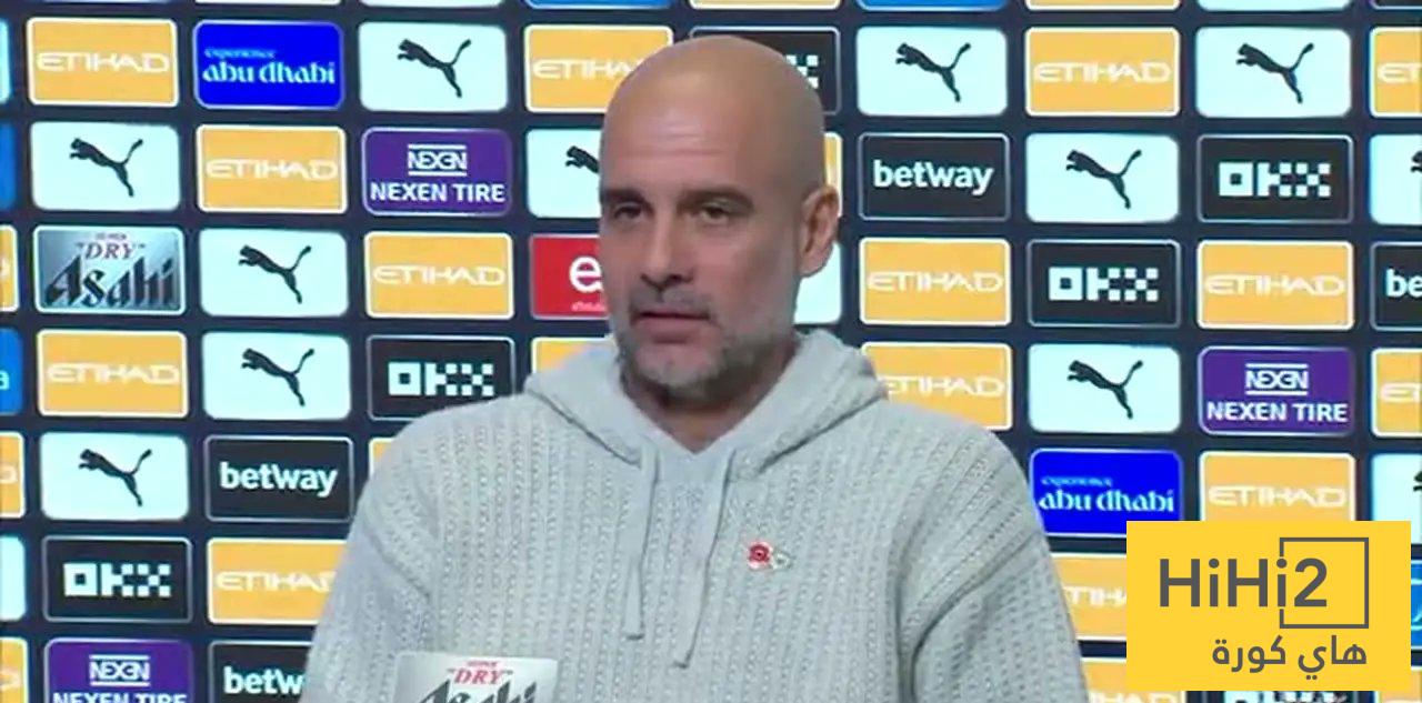 غوارديولا يتحدث عن مواجهة ليفربول