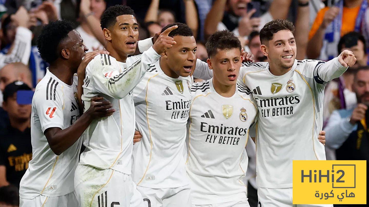 غولر يتصدر قائمة مميزة مع ريال مدريد في الليغا