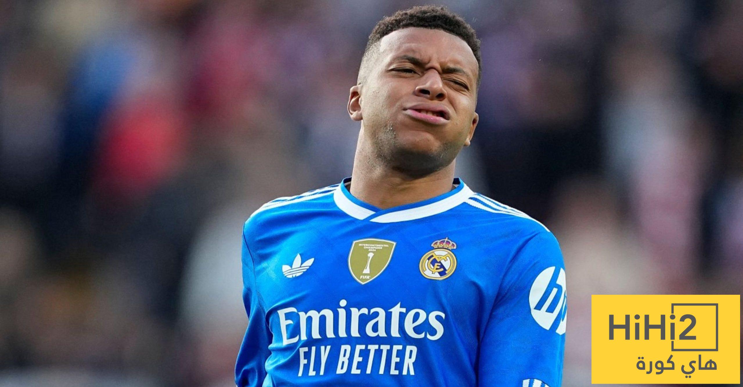 ريال مدريد يفشل في هذا الأمر للموسم الرابع على التوالي !