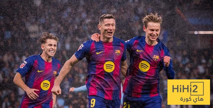 إحصائيات فرينكي دي يونغ في الشوط الأول أمام سيلتا فيغو