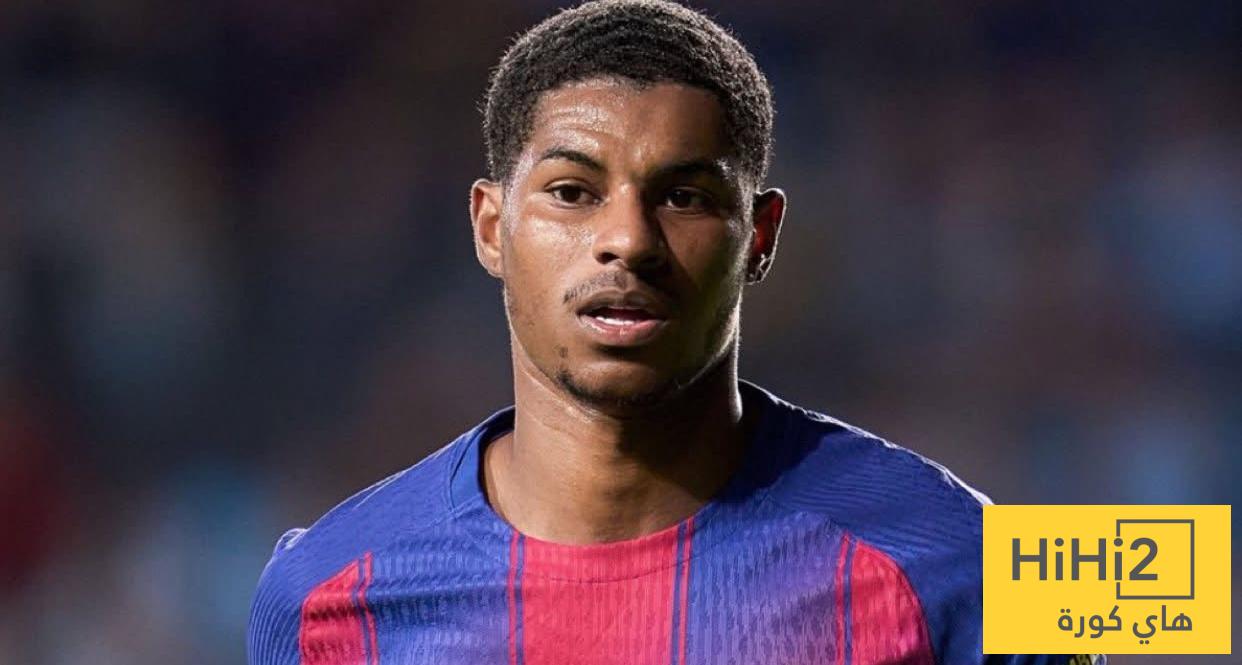 راشفورد يتصدر قائمة مميزة في برشلونة بالليغا