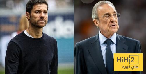 موقف إدارة ريال مدريد من تشابي ألونسو حاليا