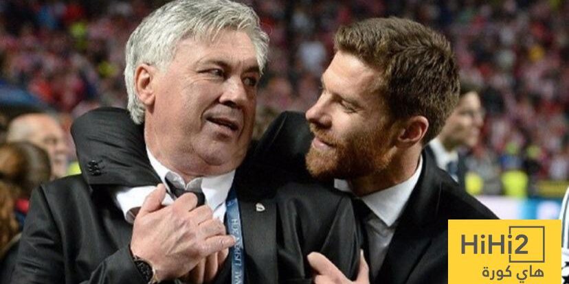 أنشيلوتي يكشف السبب وراء توقعه تألق تشابي ألونسو كمدرب