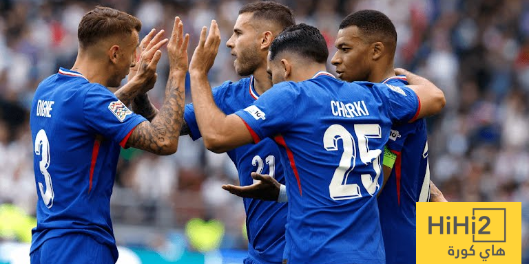 تشكيلة فرنسا الرسمية للقاء اوكرانيا