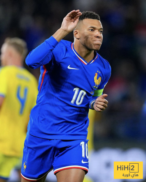 مبابي يضرب اوكرانيا بالهدف الثالث مبابي يضرب اوكرانيا بالهدف الثالث