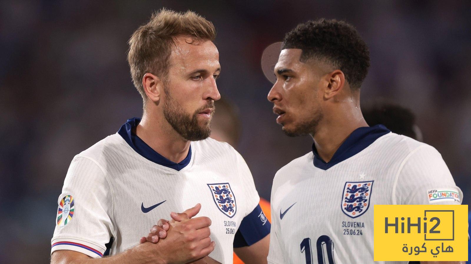 موقف بيلينغهام.. هاري كين يكشف قادة إنجلترا