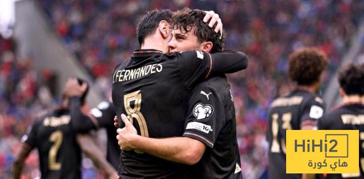 جواو نيفيز: قدمنا مباراة رائعة أمام أرمينيا