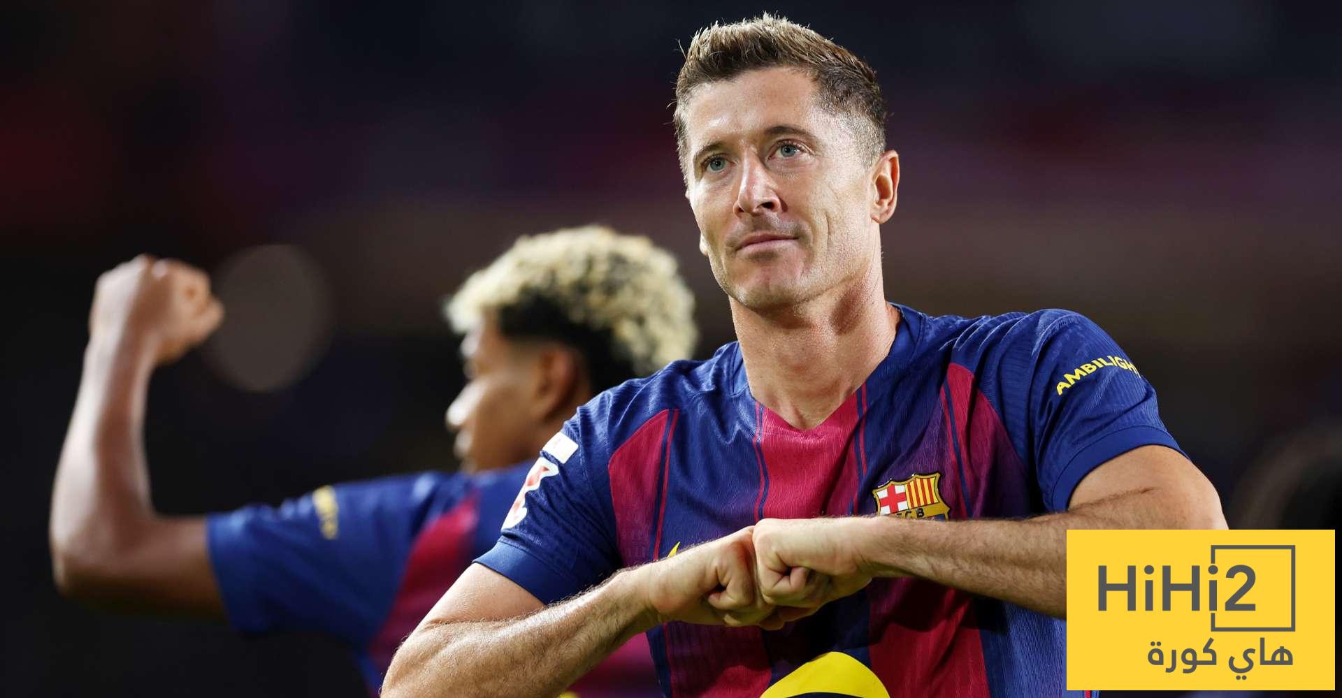 أرقام ليفاندوفسكي في دوري الأبطال هذا الموسم