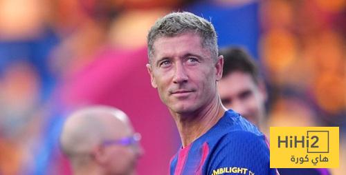 ليفاندوفسكي يعادل ميسي