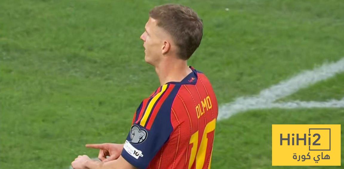 أولمو يوقع على الهدف المئوي في حقبة دي لا فوينتي