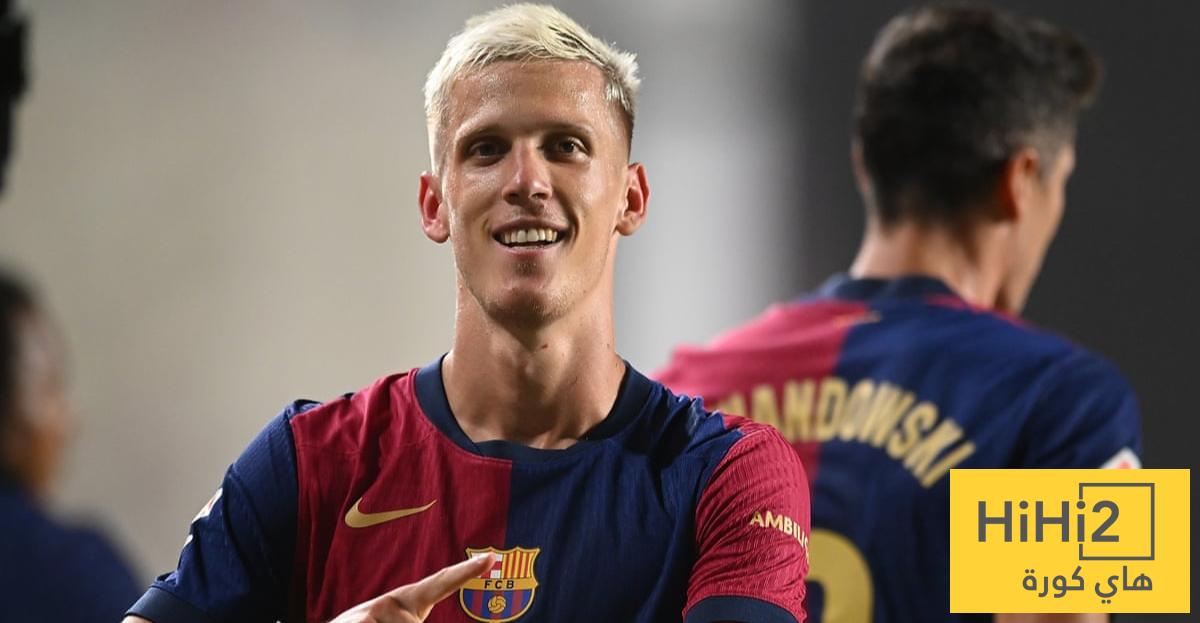 احصائيات أولمو مع برشلونة في دوري الأبطال هذا الموسم