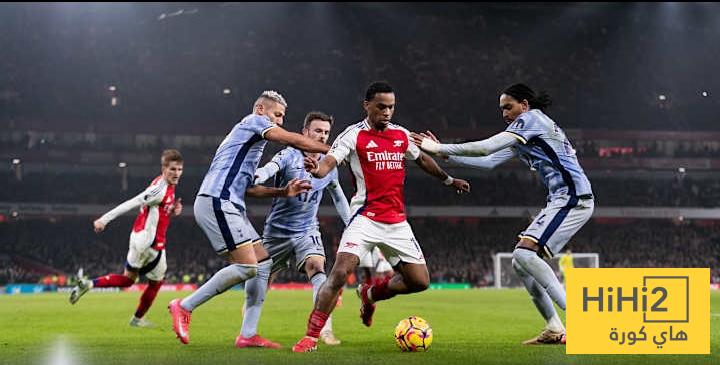 الرسم التكتيكي المتوقع لـ أرسنال أمام توتنهام