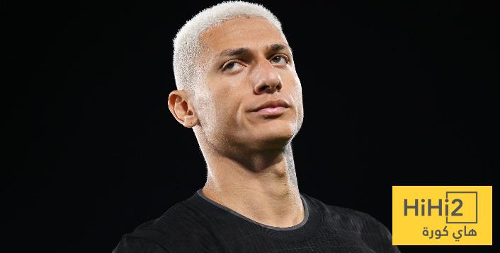 موقف ريتشارلسون من مباراة ارسنال