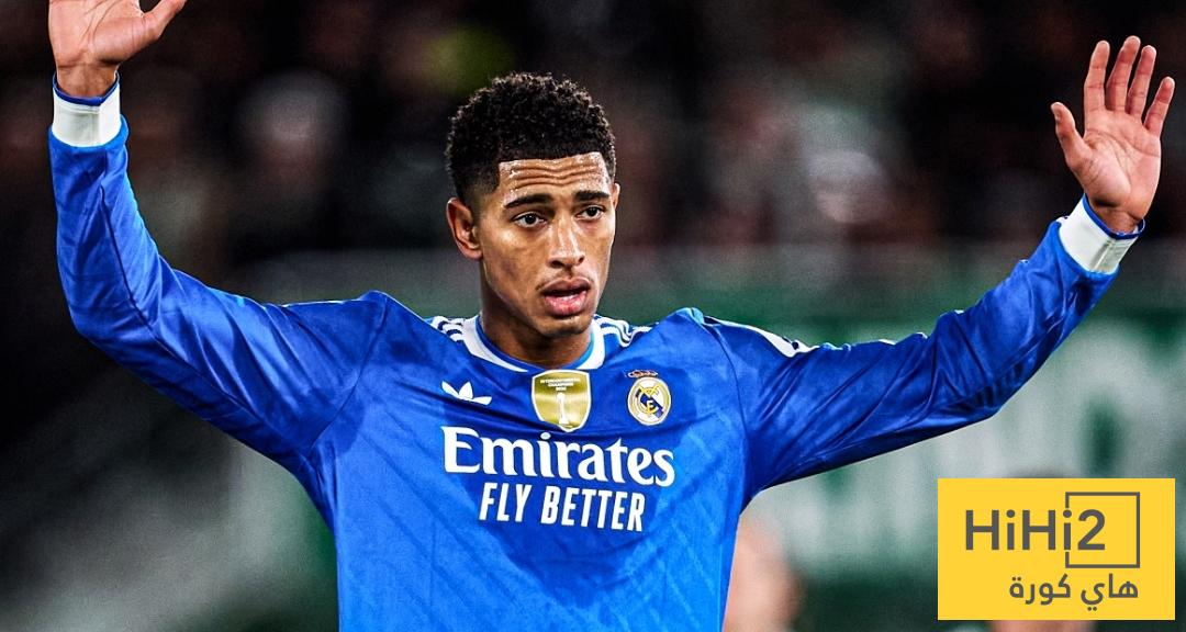 رقم استثنائي لـ بيلينغهام في الليغا مع ريال مدريد