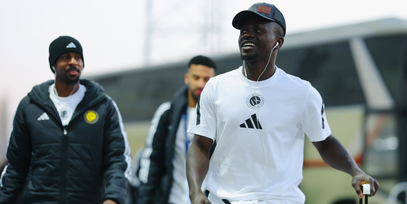 صور : وصول لاعبو النصر إلى الملعب 