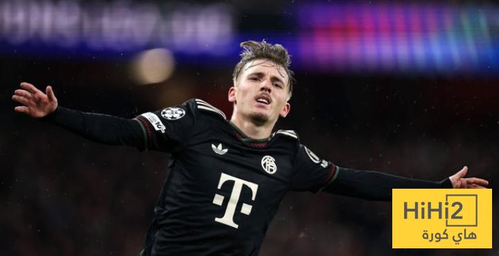 الافضل من بايرن ميونخ في الشوط الأول أمام أرسنال
