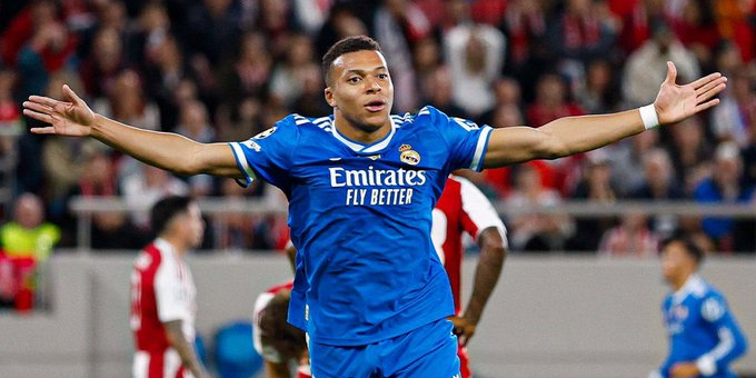 تعليق مبابي بعد الفوز على اوليمبياكوس