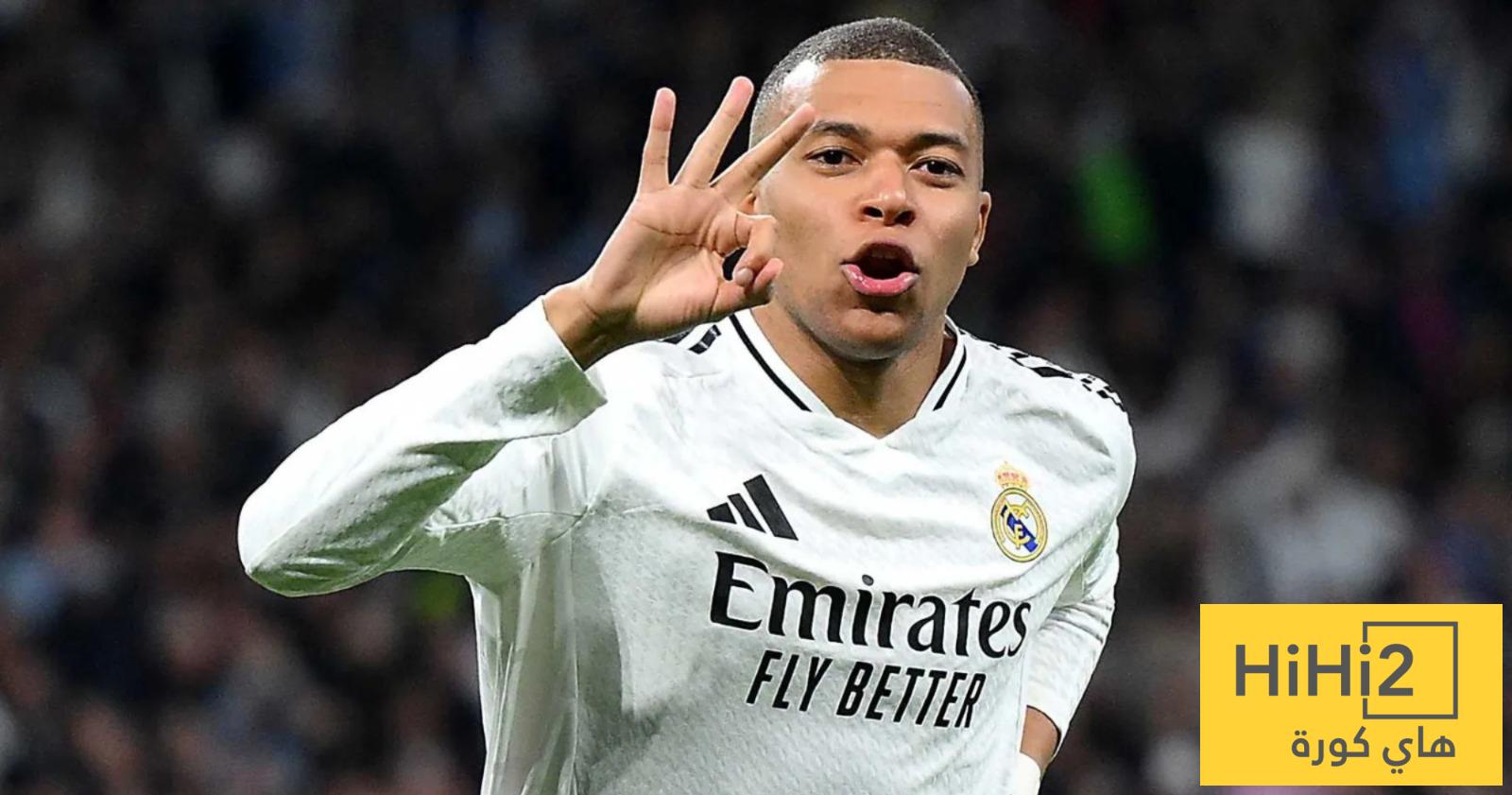 مبابي يدخل قائمة الاكثر تسجيلا للهاتريك في القرن الحالي