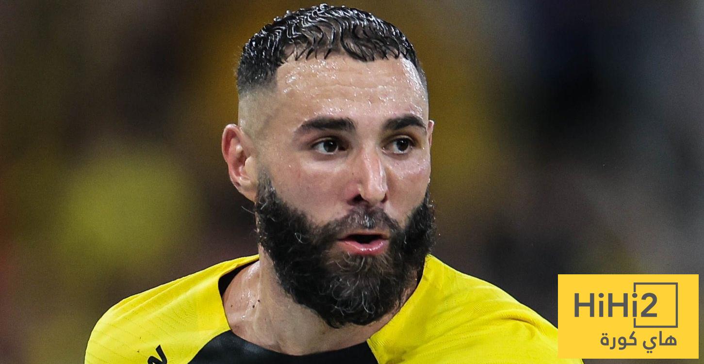 ترتيب بنزيما في قائمة هدافي الاتحاد بكأس الملك