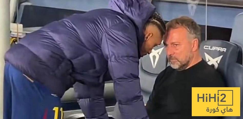 تفسير برشلونة لصورة فليك المحبطة مع رافينيا