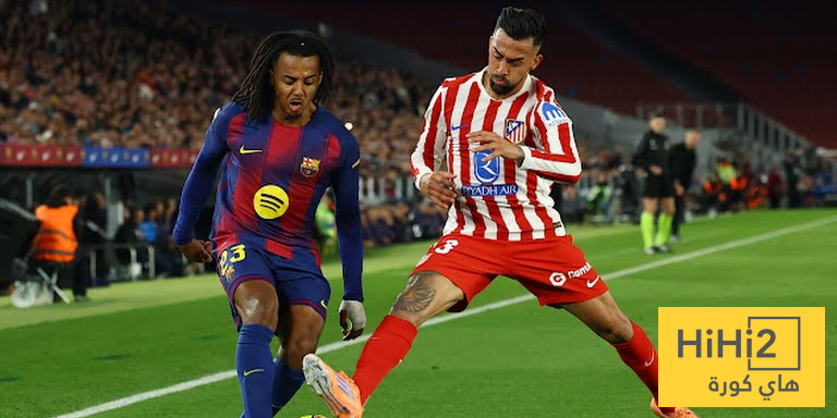 التعادل يحسم الشوط الاول من مباراة برشلونة و اتلتيكو