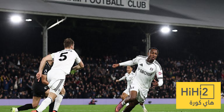 احصائيات مباراة مانشستر سيتي وفولهام في الدوري الانجليزي