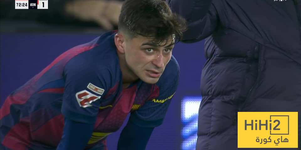 بيدري يغادر مباراة اتلتيكو مصابا