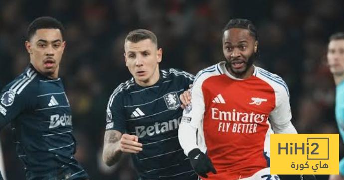 أستون فيلا في أفضل أحواله قبل استضافة أرسنال