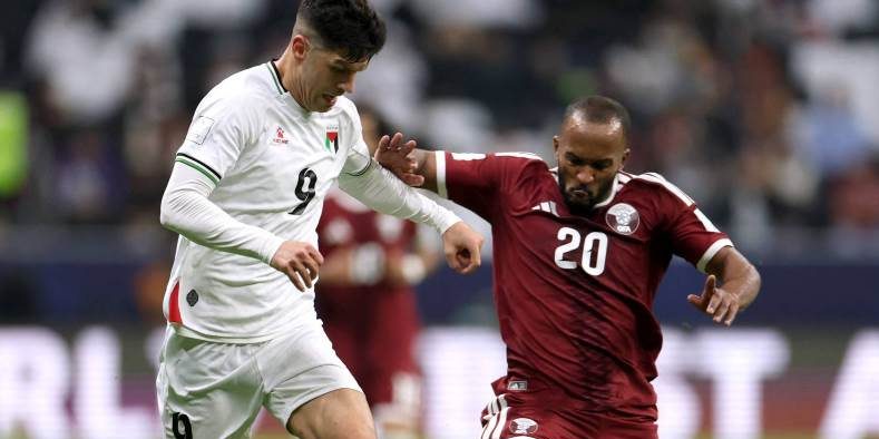 من هو رجل مباراة سوريا وقطر؟