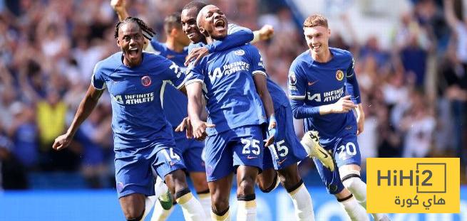 نتائج آخر خمس مباريات بين تشيلسي وبورنموث