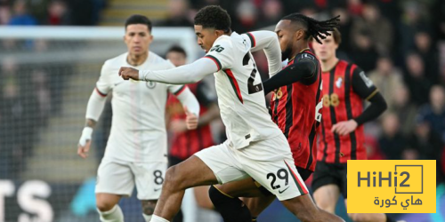 تقييم تشيلسي في الشوط الأول ضد بورنموث