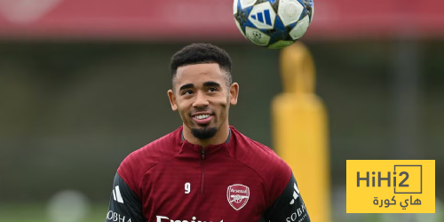 خيسوس يعود لقائمة أرسنال في دوري الأبطال