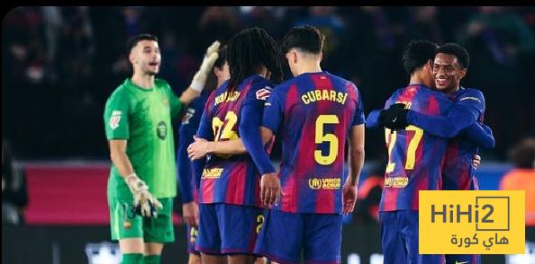 الافضل من برشلونة في الشوط الأول أمام فرانكفورت