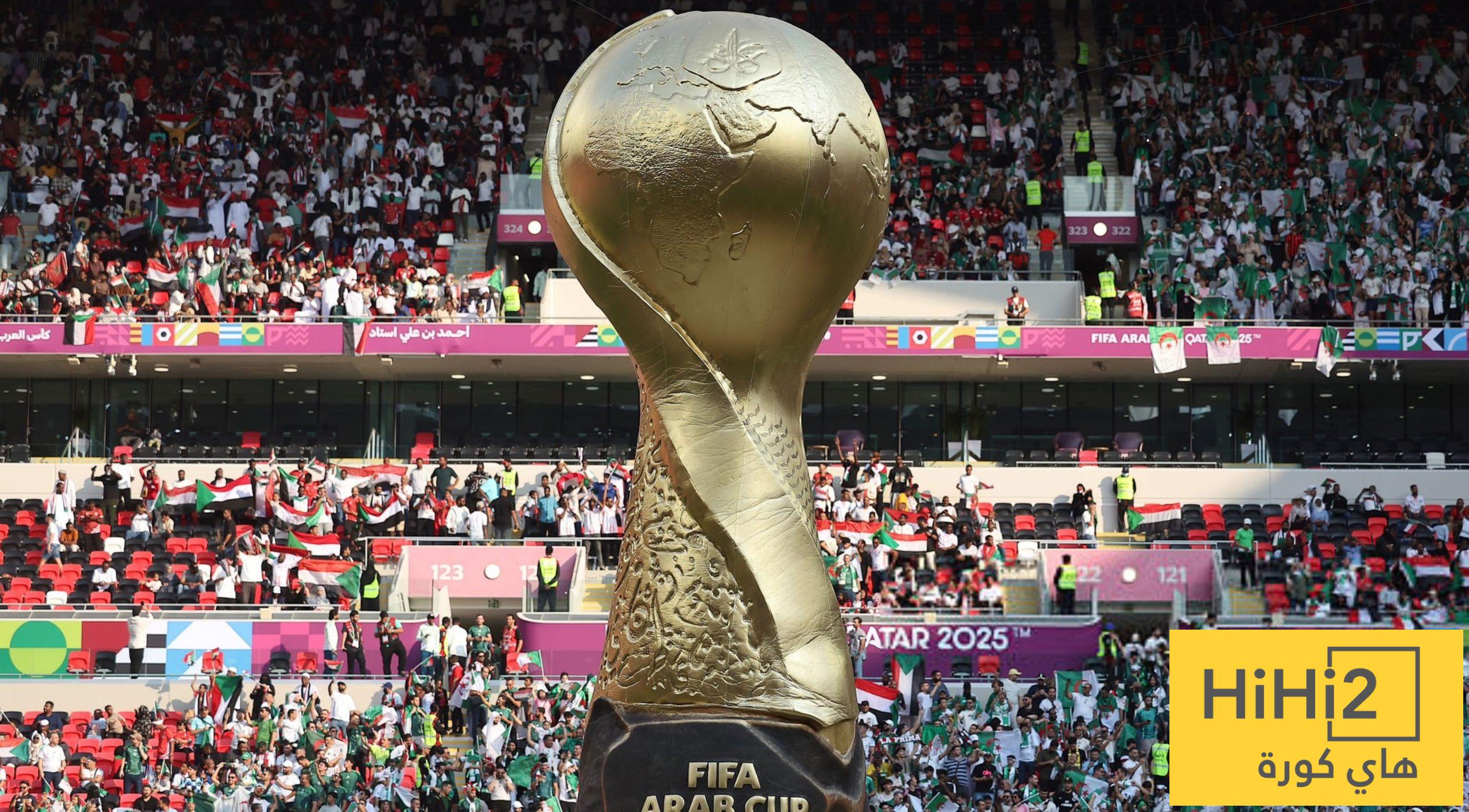 ثنائي سعودي في التشكيلة المثالية لربع نهائي كأس العرب 2025 !