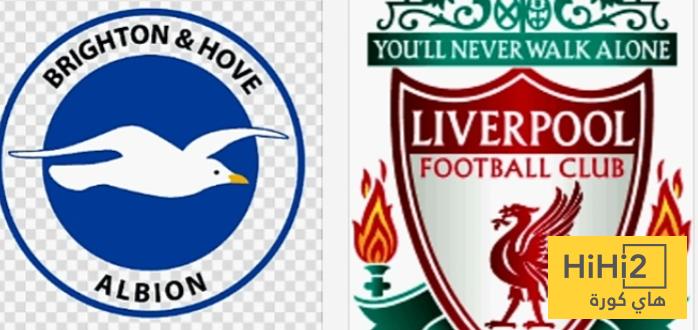تشكيلة ليفربول الرسمية للقاء برايتون في الدوري الانجليزي