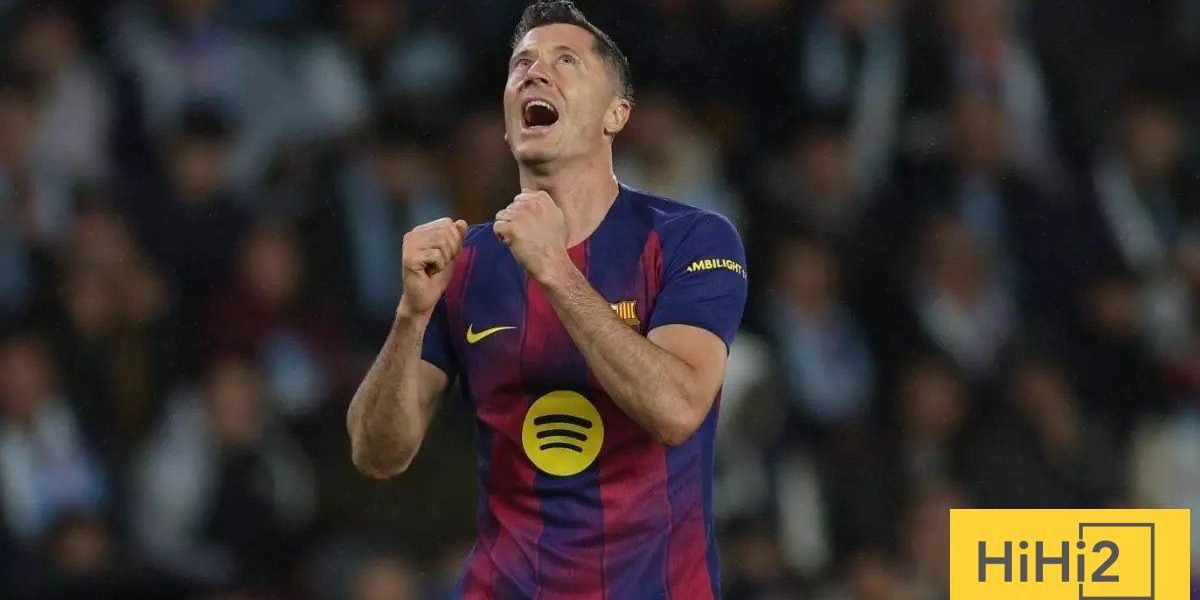 ليفاندوفسكي يغيب عن تدريبات برشلونة