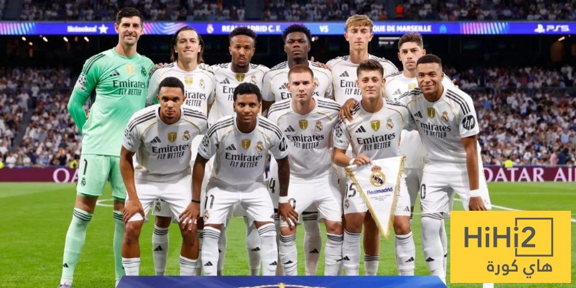 الرسم التكتيكي لتشكيلة ريال مدريد ضد الافيس