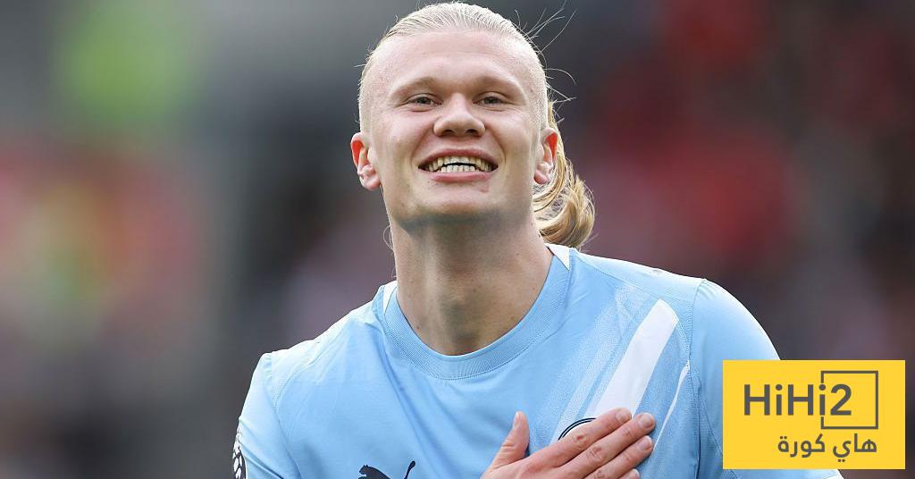 كل ما قدمه هالاند أمام كريستال بالاس كل ما قدمه هالاند أمام كريستال بالاس