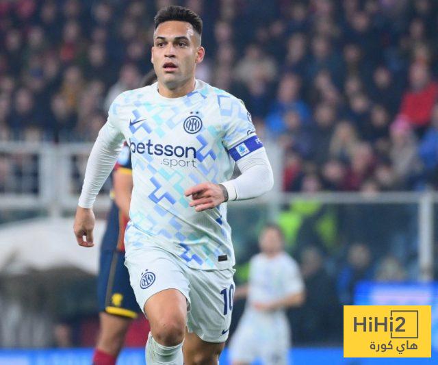 إحصائيات مارتينيز أمام جنوى 1