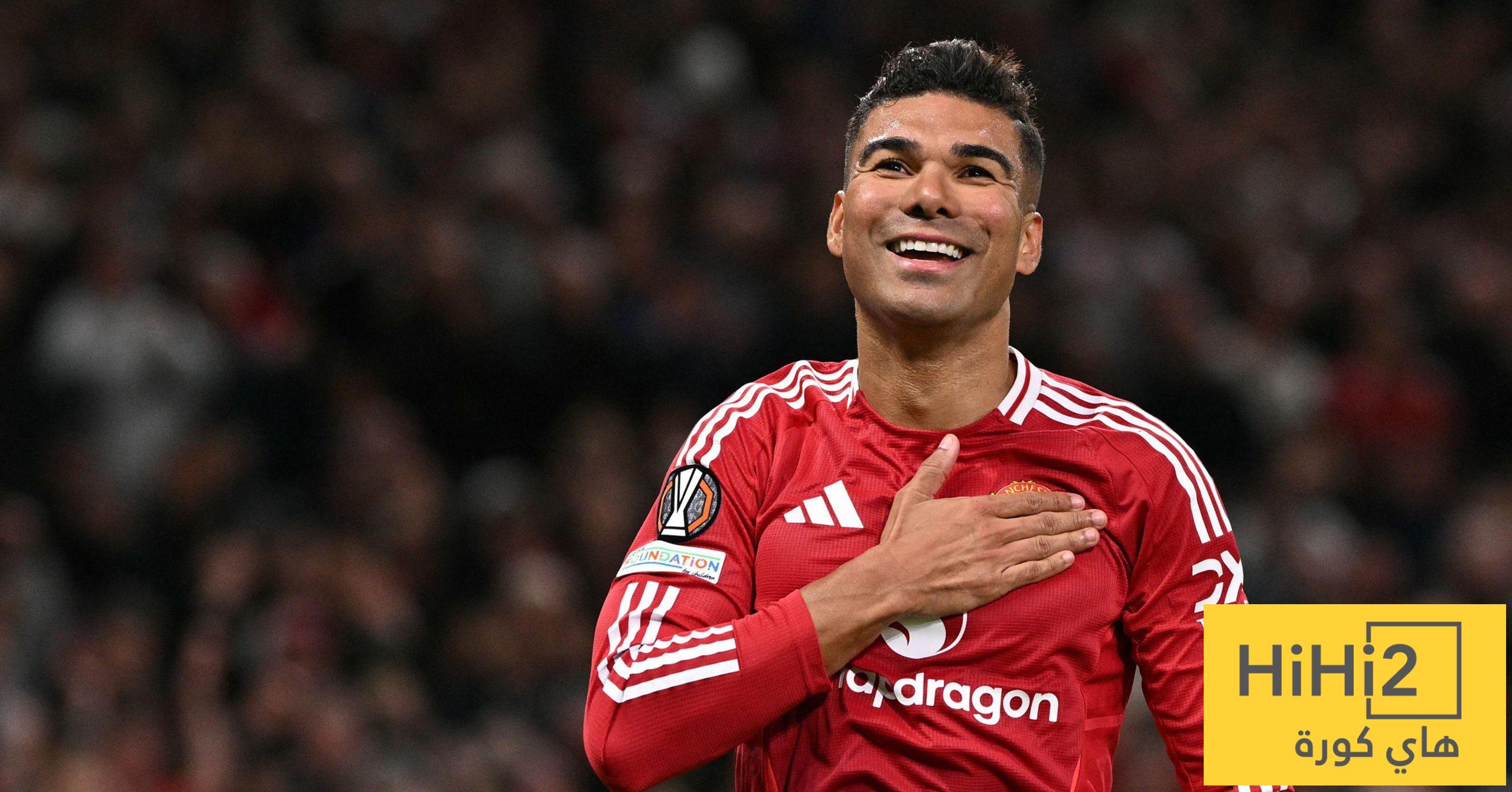 احصائيات كاسيميرو أمام بورنموث