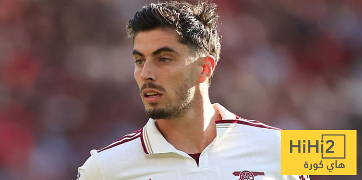 هافرتز يسابق الزمن للمشاركة مع أرسنال