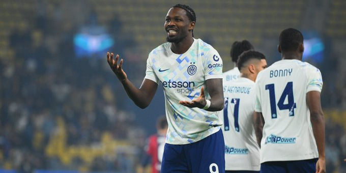 التعادل يحسم الشوط الاول من مباراة الانتر و بولونيا