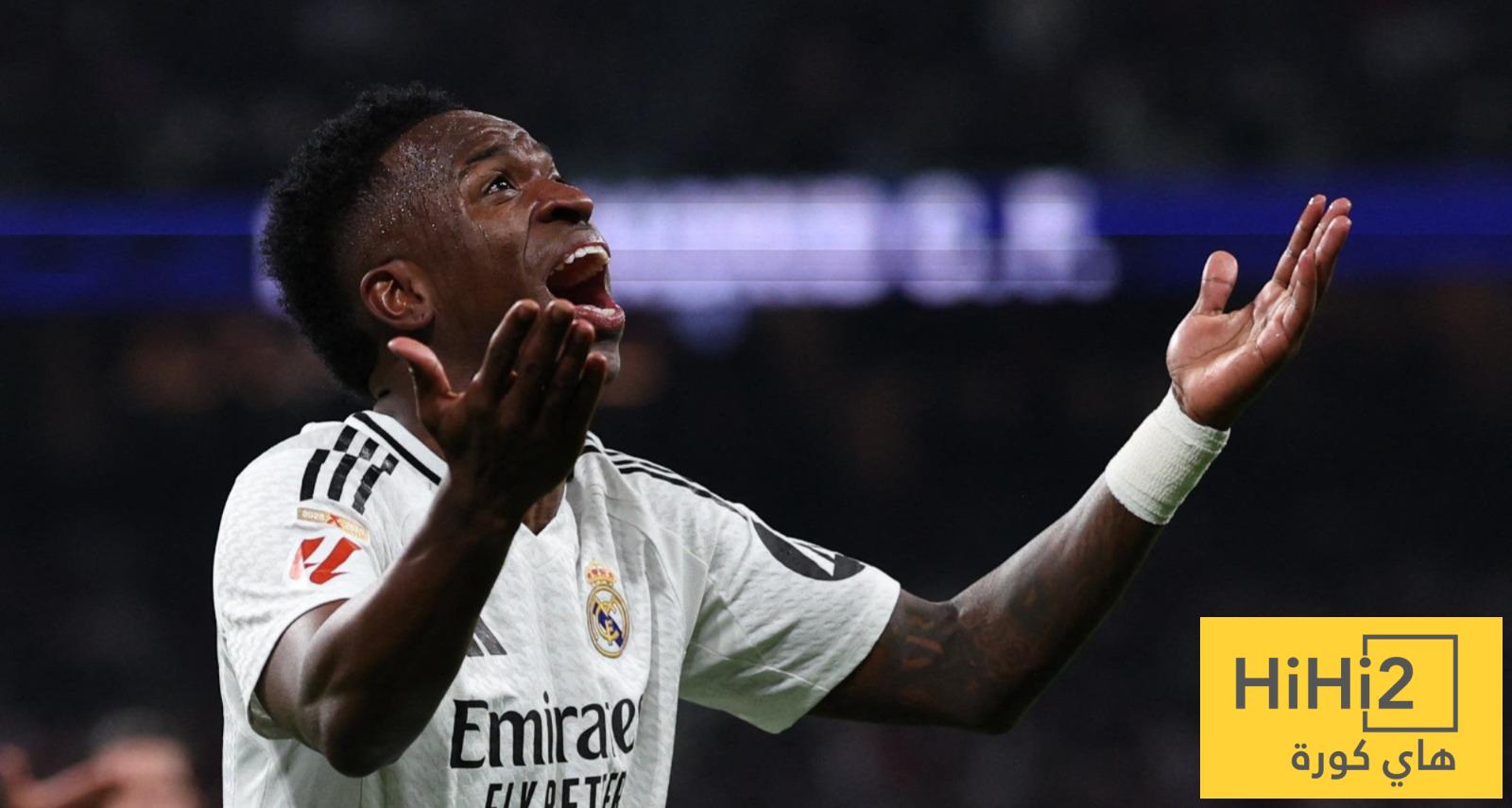 في الكورة : لا عذر لتصرف غير مسؤول من فينيسيوس